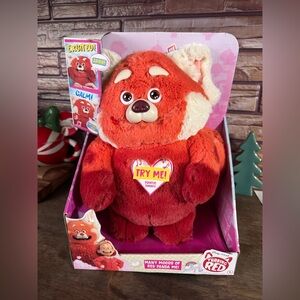 Disney Pixar Turning Red Many Moods Red Panda Mei Talking Plush 12" Just Play